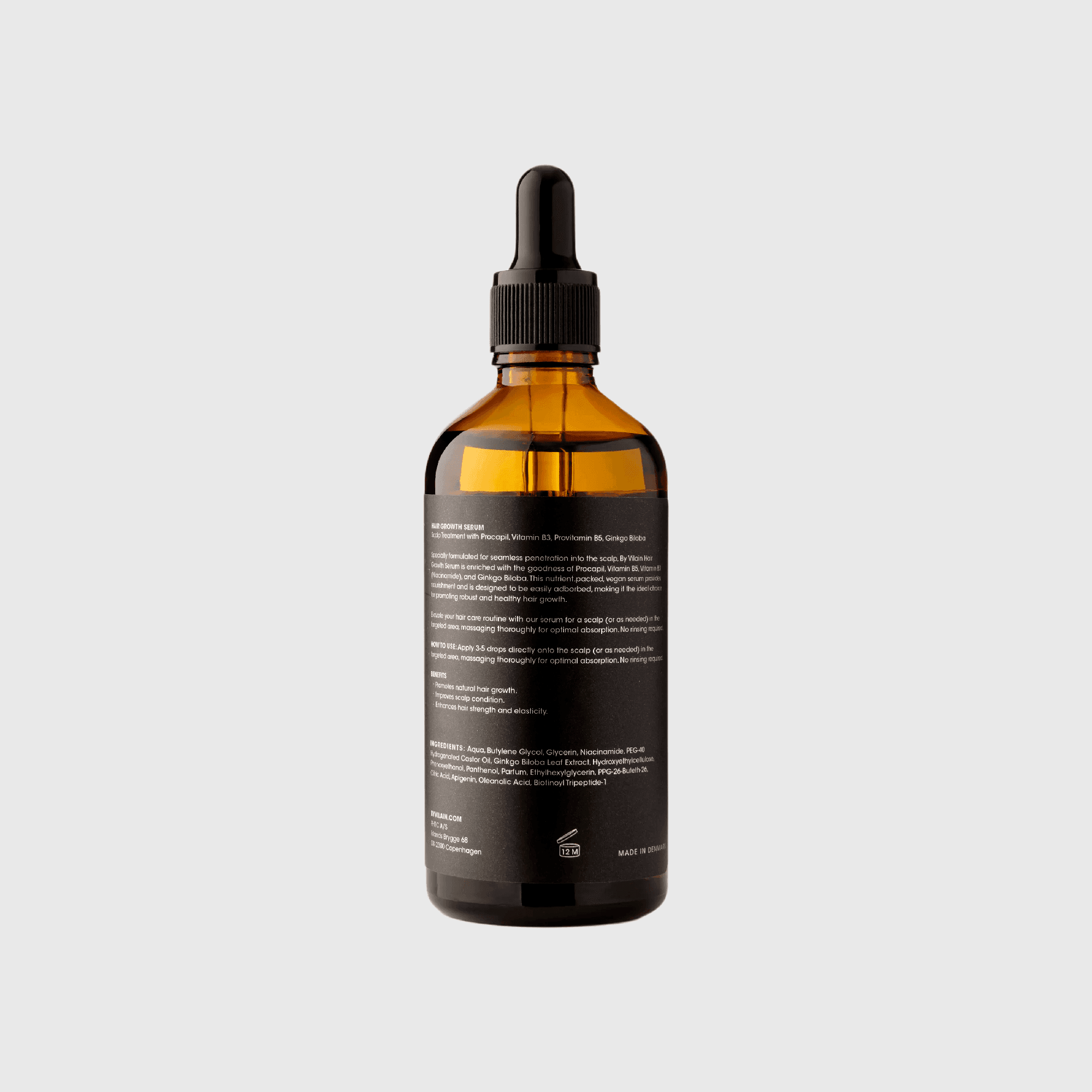 By Vilain Hair Growth Serum 3-pack